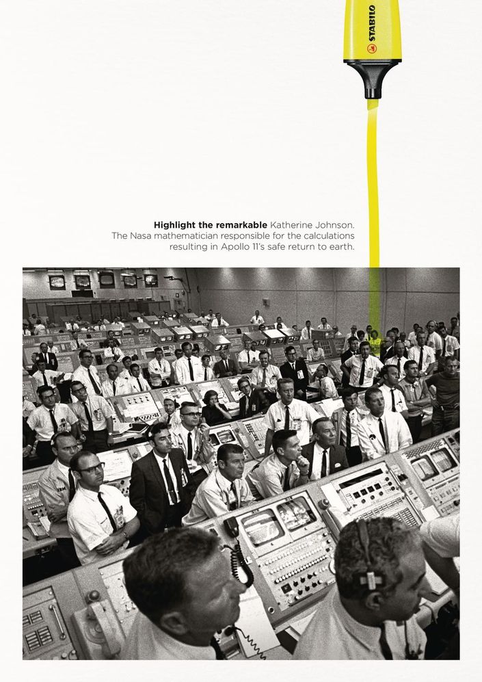 best print ads highlight